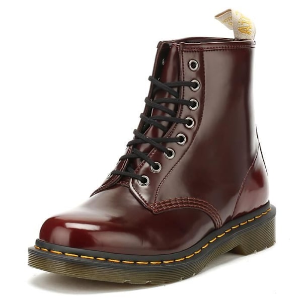 Vegan Boots 1460 - Dr. Martens - Röd - Höga - 100% Vegansk - Hållbara Sula Röd 37