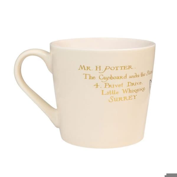 Mugg Erik Harry Potter Hedwig beige
