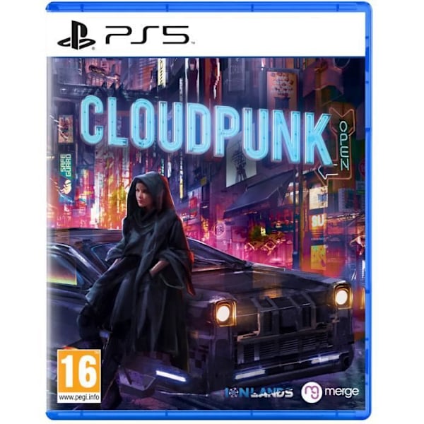 Cloudpunk PS5 - Äventyrsspel - Blu-Ray - I låda