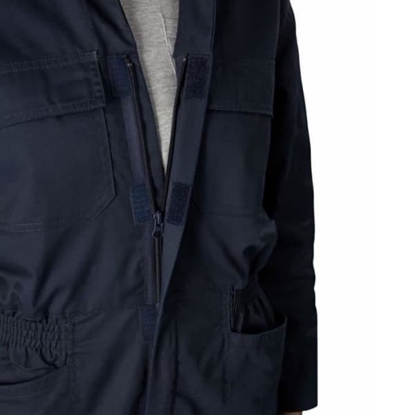 Damoverall Dickies Everyday - 65% polyester, 35% bomull, cargofickor marinblå M