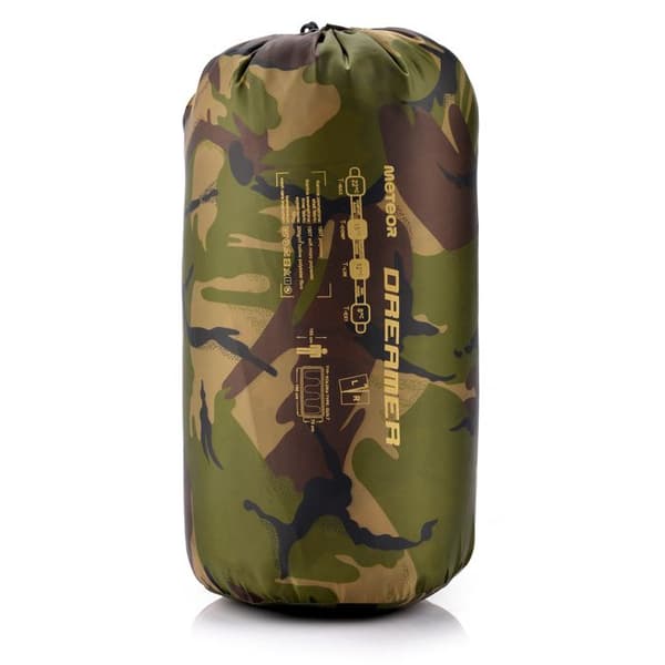 Sovsäck - METEOR - METEOR - Moro (grön) - Foder i polyester - Termisk isolering moro