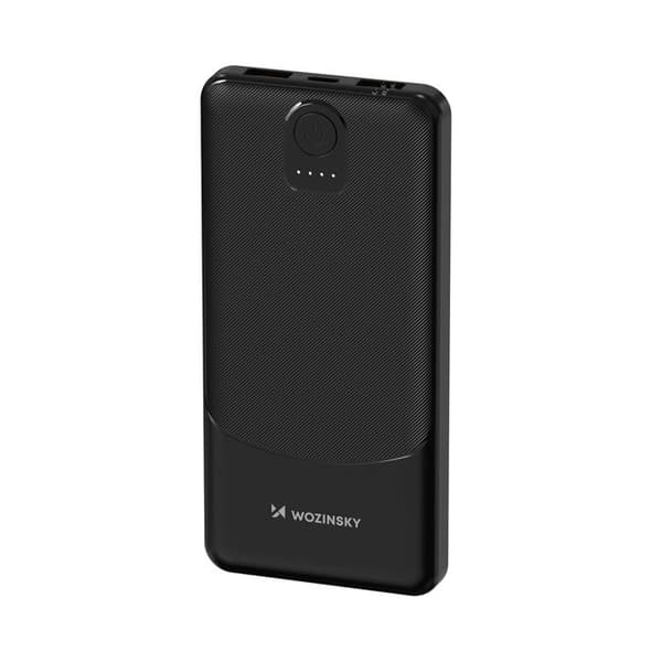Extern batteri Wpower WPBBK-2 10 000 mAh USB-A USB-C - svart