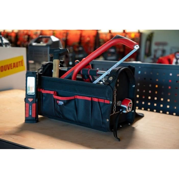 Sidelväska - KS TOOLS - 850.0300 - Smartbag - Tom - Max belastning 25 kg - Volym 19 L Röd