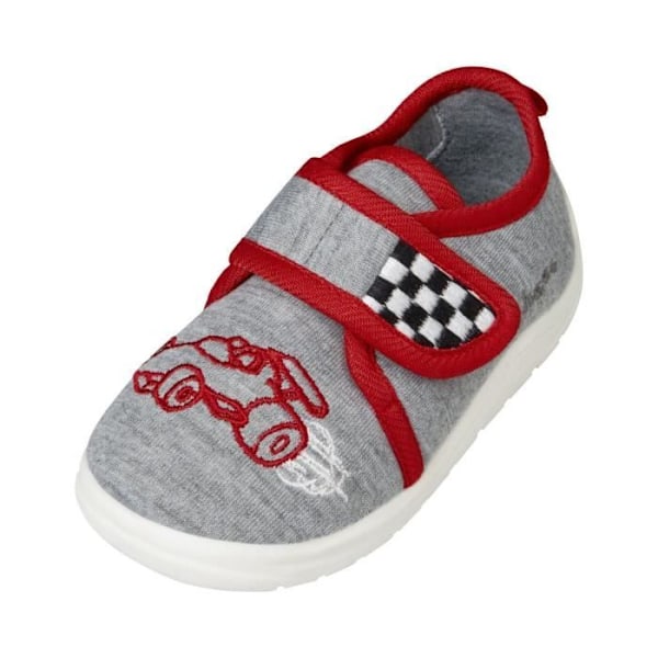 Playshoes babyskor - Junior racerbil - Grå textil Grå 28