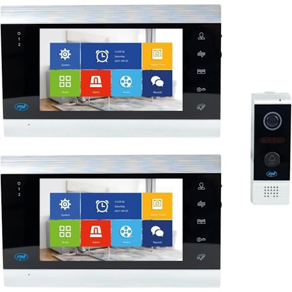 Video intercom - PNI - SafeHome PT720MW - WiFi - HD - Infraröd nattsyn