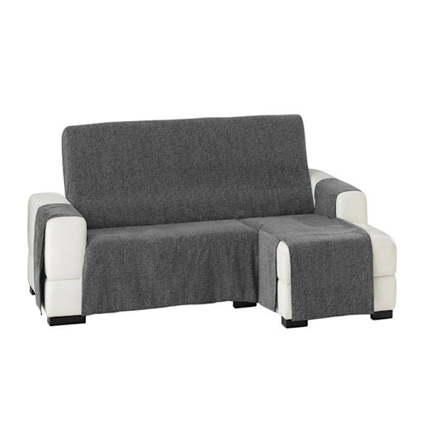Housse för soffa Eysa - F336096D - Dröm - Housse för chaise longue 240 cm grå