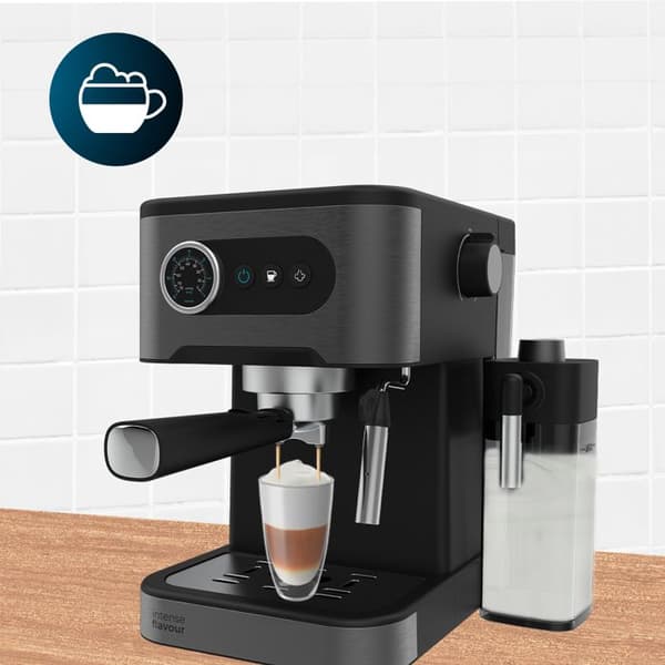 Cecotec Espresso Kaffemaskin med ColdBrew Power Espresso 20 Pro-system. Pekskärm, 20 Bars pump, ångmunstycke.
