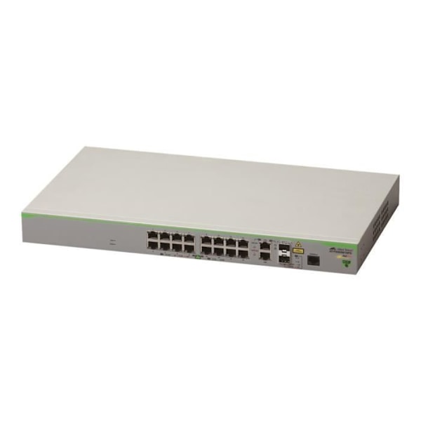 Allied Telesis CentreCOM FS980M-18PS Managed C3 Switch 16 x 10-100 + 2 x Gigabit SFP combo (upplänk) + -AT-FS980M-18PS-50