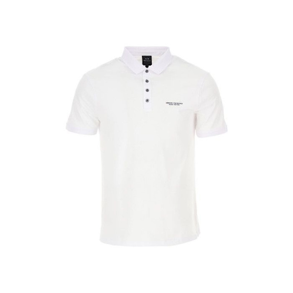 UOMO POLO SHIRT 8NZF80P-BIANCO 8NZF80P-BIANCO Bianco XXL