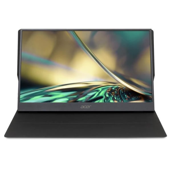 Acer 15,6' LED - PM161QAbmiuuzx - 1920 x 1080 pixlar - 5 ms (grå till grå) - 16/9 - IPS-panel - Bärbar - mini HDMI/USB-C - Svart