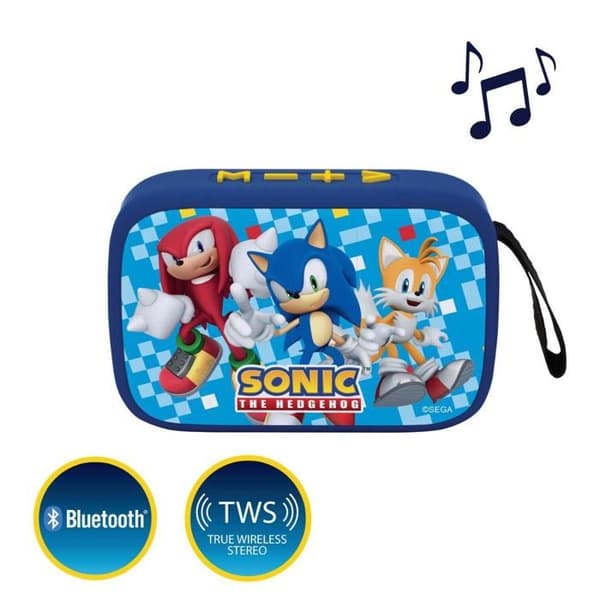 Bärbar Bluetooth-högtalare Sonic BLÅ