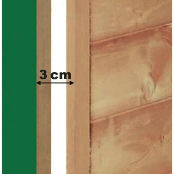 KERBL Maisonette Tyrol Alpin 93x55x76cm - Vit - För katter