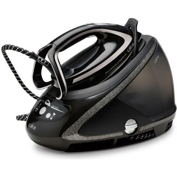 CALOR - Steam UNIT 2600W - 8 BAGAR - PRESSAR 650 G/MIN PRO EXPRESS ULTIMATE GV9610C0 Svart silver