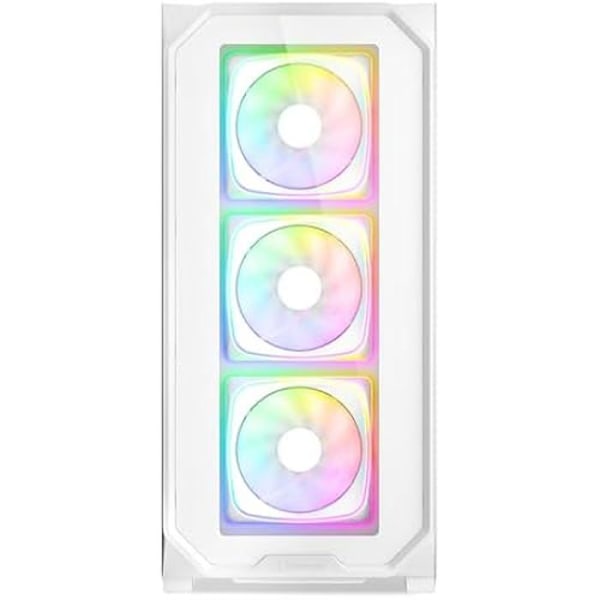 PC-chassi - SHARKOON - AK5G RGB - Vit - ATX - 4 PWM-fläktar 120mm