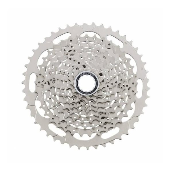 Kassett VTT - Shimano - Deore M4100 - 10 växlar - 11-46 tänder - Grå
