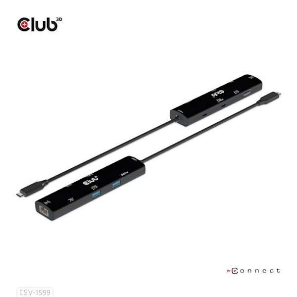 CLUB3D CSV-1599 HUB & KONCENTRATOR