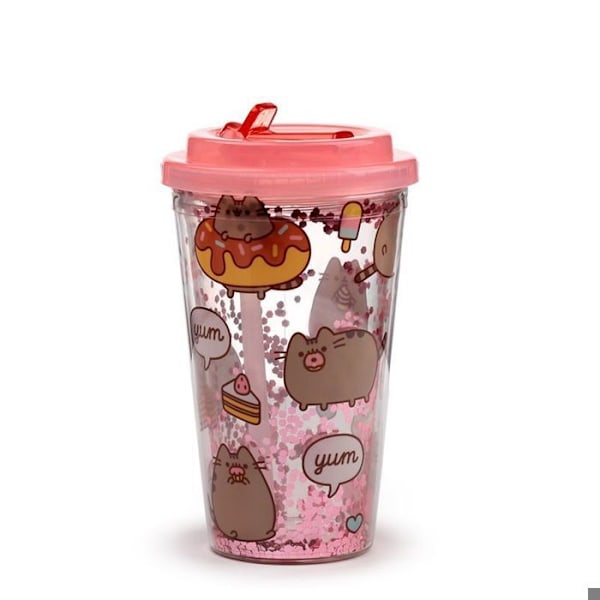 Gobelet med gourmetstjälk Puckator Pusheen mångfärgad