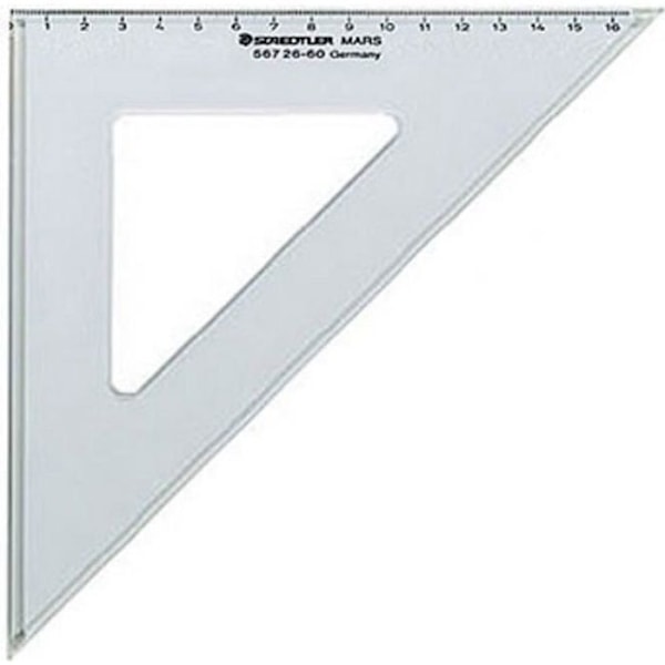 Vinkel - Mars® - 567 - 25 cm - Vinkel 45°/45° - Såld styckvis