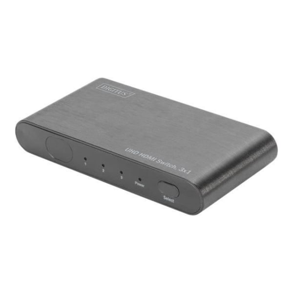 DIGITUS 4K HDMI switch DS-45316 Video-ljud switch 3 x HDMI Stationär dator