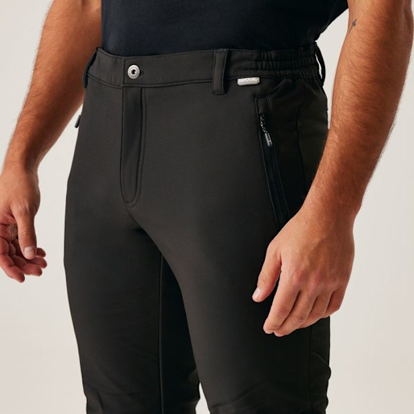 Vattentäta byxor - Regatta - Geo II - XPT-teknik - Andningsbar - Unisex svart 46