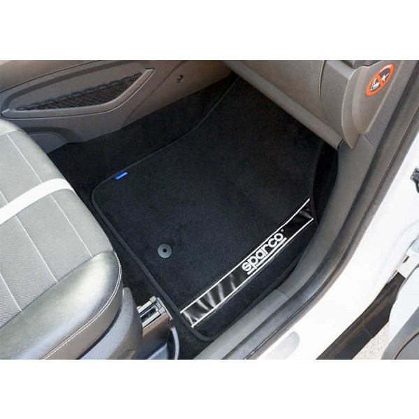 Matta - SPARCO - NYHET STRADA B - Svart - Universal - Inredning SVART