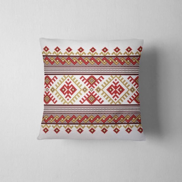 Bonamaison Kuddfodral - 1 - Kuddfodral, Polyester, Flerfärgad, 45x45