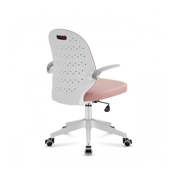 Barnstol - MARK ADLER - Junior 4.0 - Ergonomisk - Höjdjusterbar - Fällbara armstöd Vit