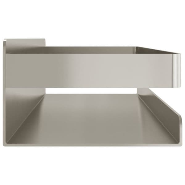 Duschhylla 30x10x6 cm borstat rostfritt stål 304 silver-
