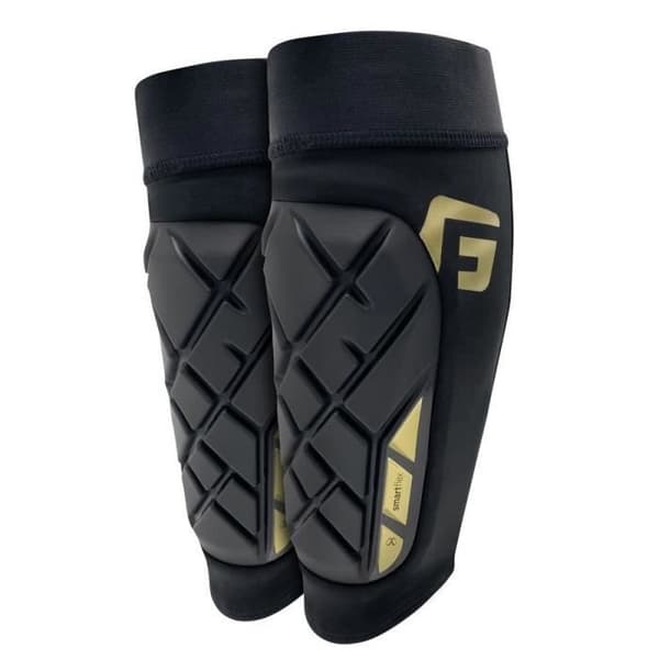 G-Form Pro Elite X CE Shin Guards - mattsvart - S matte svart M
