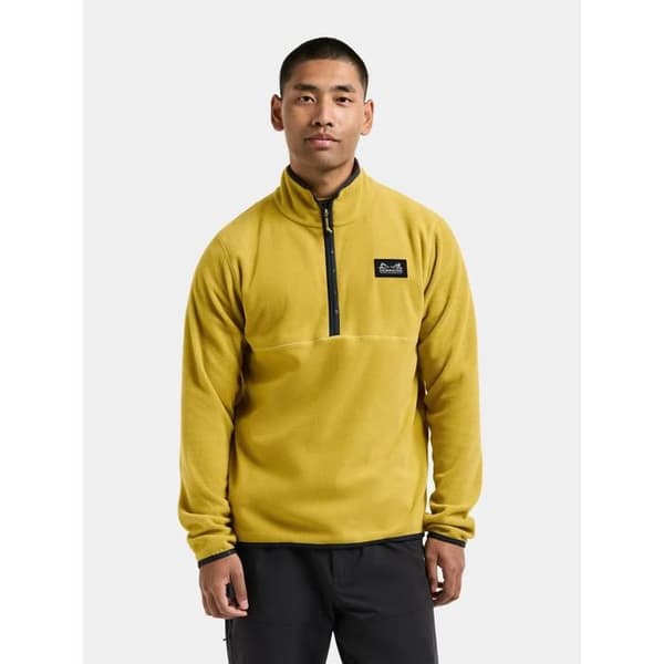 Polaire 1/2 zip Didriksons Vito gul pollen S
