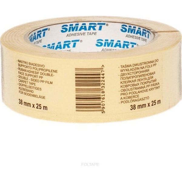 Adhesiv - smart dubbelsidig tejp 38 mm/10 m