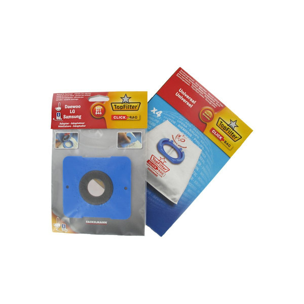 Click Bag adapter för AEG 480 och Samsung 807/811/846 dammsugare ref. 68007