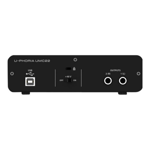 Behringer U-PHORIA UMC22 48kHz Stereo USB Audio Interface
