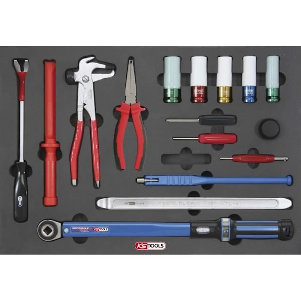 Specialmodul för demontering av hjul, 16st KS TOOLS 815.1195