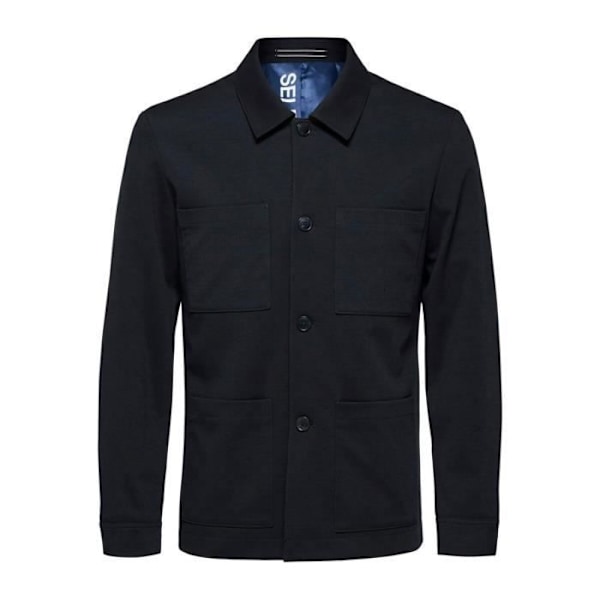 Herrjacka - Selected - Jim flex hybrid - Vattentålig - Andas - Multisport marinblå blazer 48