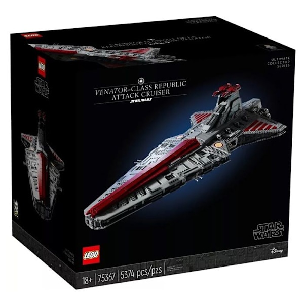 LEGO® Star Wars™ 75367 Republic Venator-klass Assault Cruiser Flerfärgad