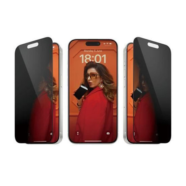 PanzerGlass Ultra-Wide Fit Privacy Screen Protector för iPhone 15 Pro