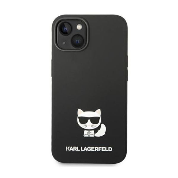 Karl Lagerfeld Choupette Body - Fodral för iPhone 14 Plus (svart) - 3666339076566