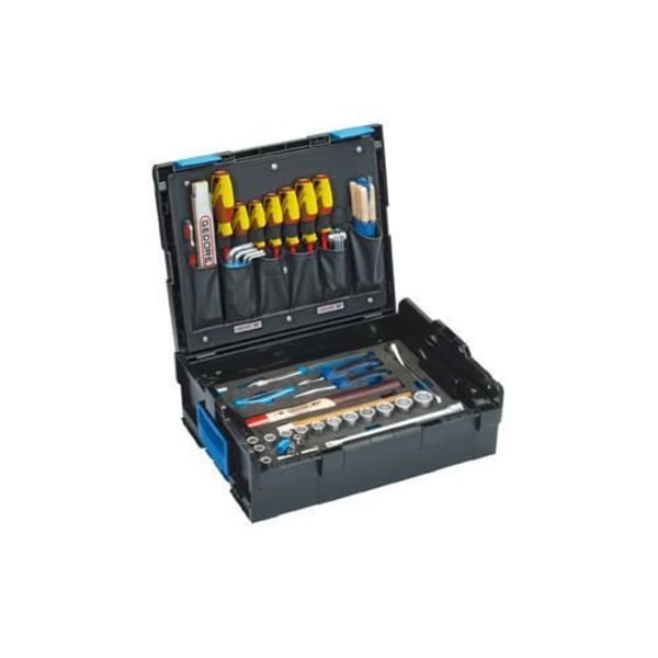 Verktygslåda - GEDORE - GEDORE-Sortimo L-BOXX 136 - 58 stycken - för hantverkare