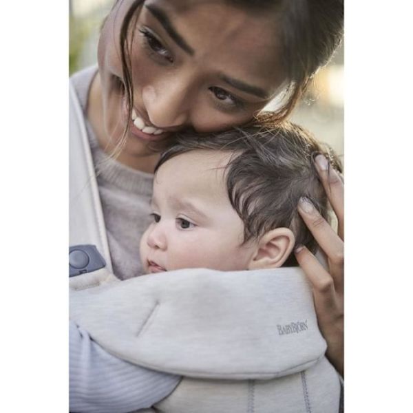 Bärsele Mini Jersey 3D Beige - BABYBJORN - Ergonomisk - 0 månader - Födelse - 12 månader Beige