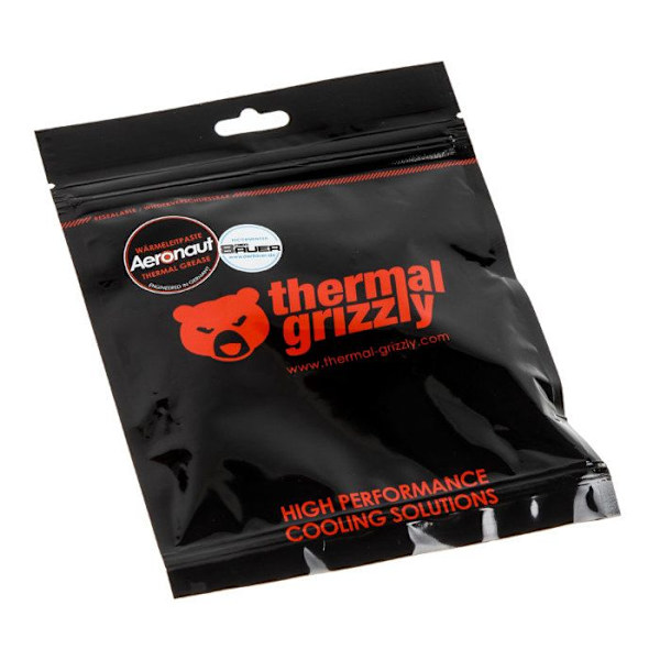 Termisk pasta - Thermal Grizzly - Aeronaut - Grå - Hög prestanda - Lätt att applicera