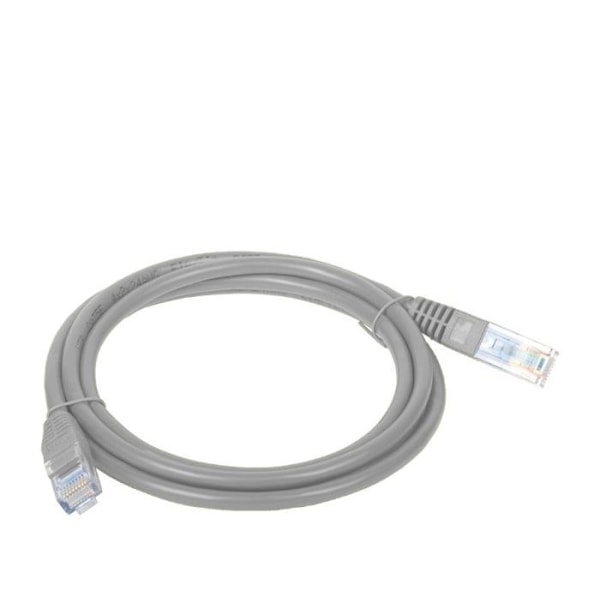 Switch - Ethernet-hubb - Alantec injektor - KKU6SZA3 - Grå nätverkskabel 3 m Cat6 U/UTP (UTP)