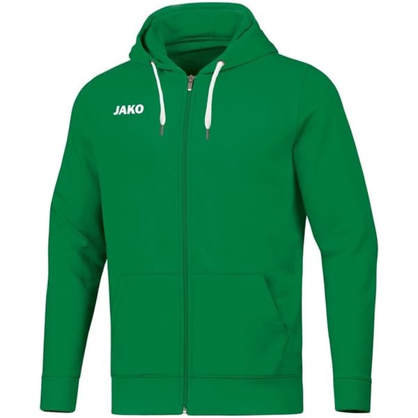Jako Base hoodie - grön Grön S