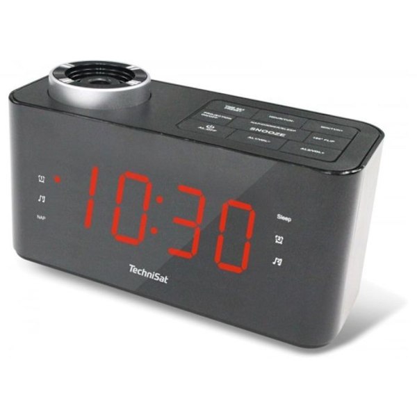 Technisat klockradio - 76-4903-00 - Radiobudzik Radiobudzik digiclock 3 med projektor.