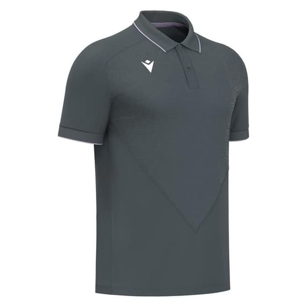 Polo Macron Baldwin antracit/lila XL