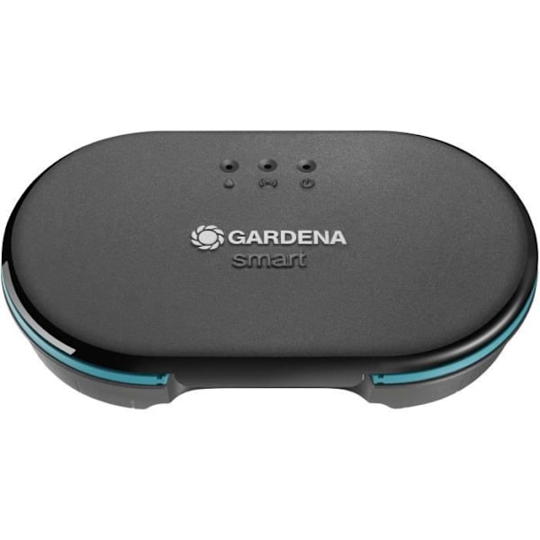 GARDENA smart bevattningskontroll – Magnetventil kontrollbox – Fjärranpassning – Enkel installation – 2 års garanti Svart