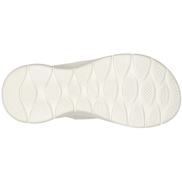 Skechers Go Walk Flex Sandal, Vit, Dam Vit 39
