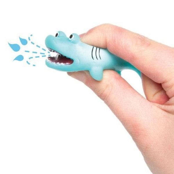 Vattenleksaker - Ej specificerat - Squirting Sharks - Set med 4 - Diverse färger - 7 cm Sortiment av färger