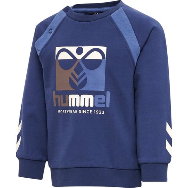 Hummel Lassen sweatshirt för pojkar sargassohav 2-4 månader