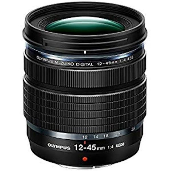 Olympus M.Zuiko DIGITAL ED 12-45mm F4.0 PRO-objektiv, standardzoom, kompatibel med alla MFT-kameror (Olympus OM-D &
